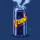 Energy Drink 8bit pixel style
